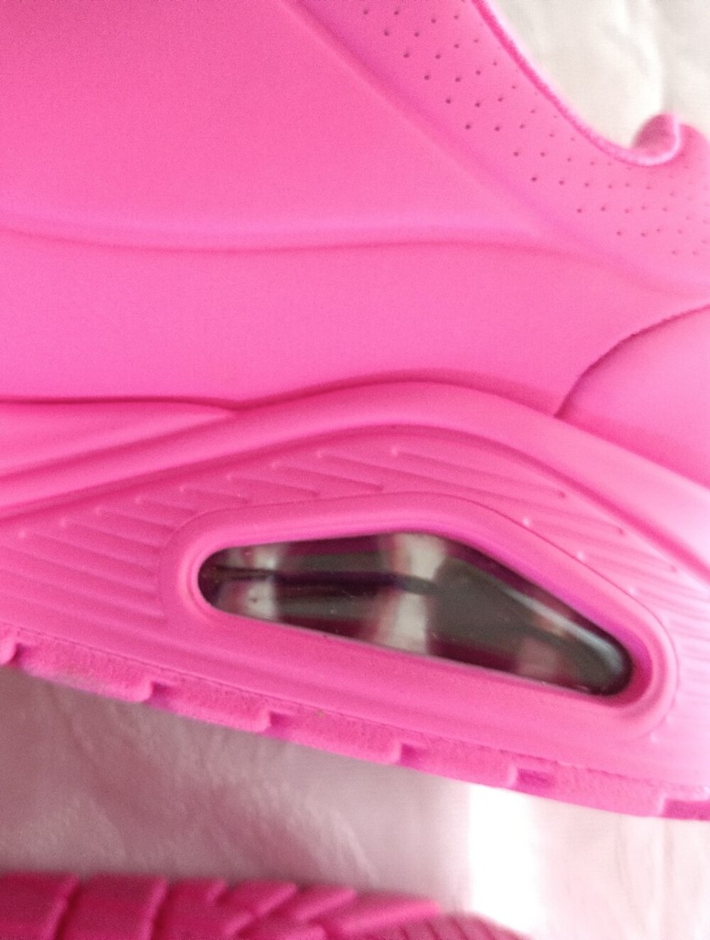 Skechers Uno Stand on Air- Cool Memory Foam Athletic Shoes Sneaker sz 9 Hot Pink - Picture 12 of 16